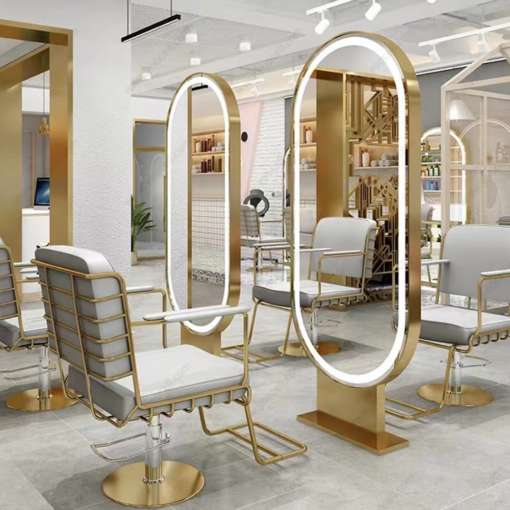 Europese stijl draaibare schoonheid kapsalon stoel salonmeubilair