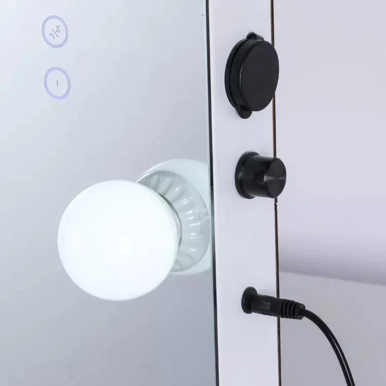 Bluetooth-luidspreker Salon Hollywood Volledige lichaamslengte LED-verlichting Make-upspiegel