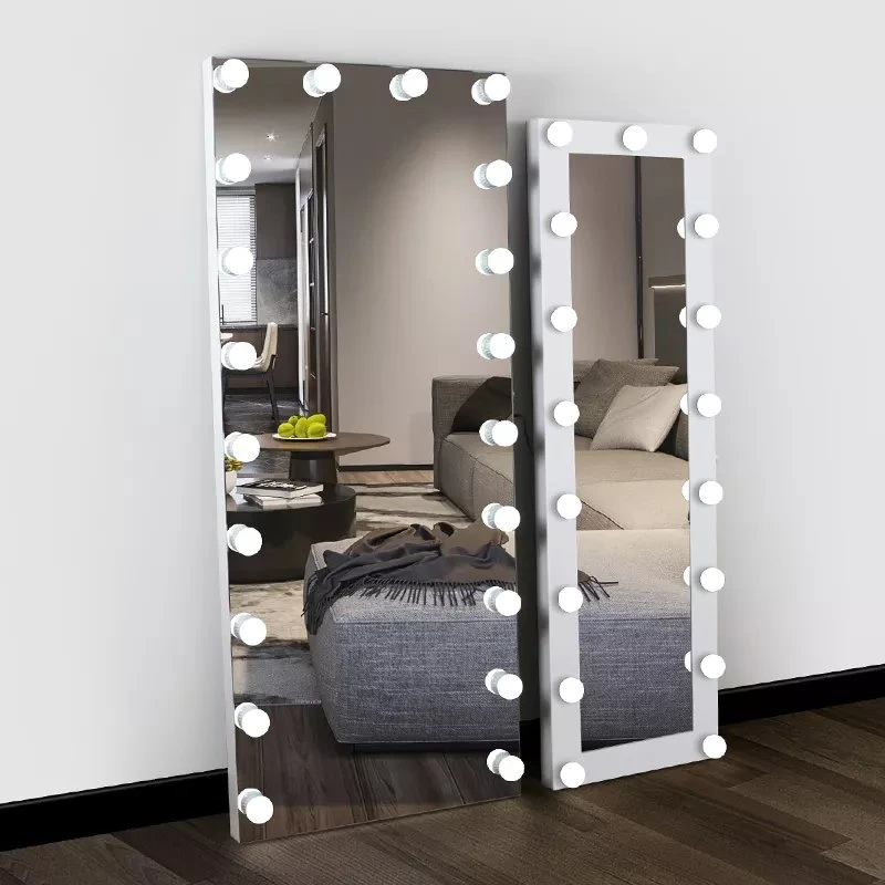 Bluetooth-luidspreker Salon Hollywood Volledige lichaamslengte LED-verlichting Make-upspiegel