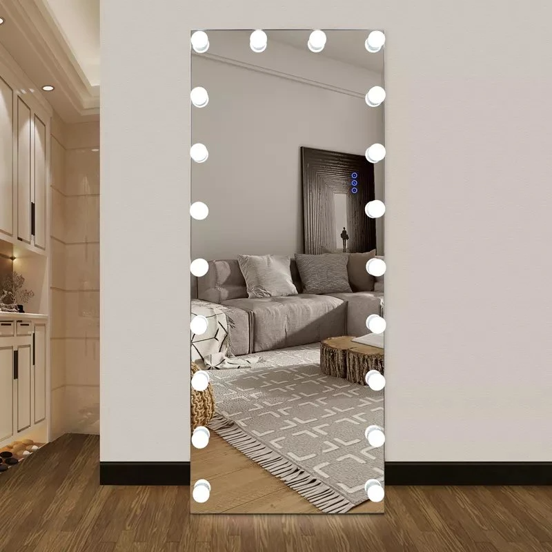 Bluetooth-luidspreker Salon Hollywood Volledige lichaamslengte LED-verlichting Make-upspiegel