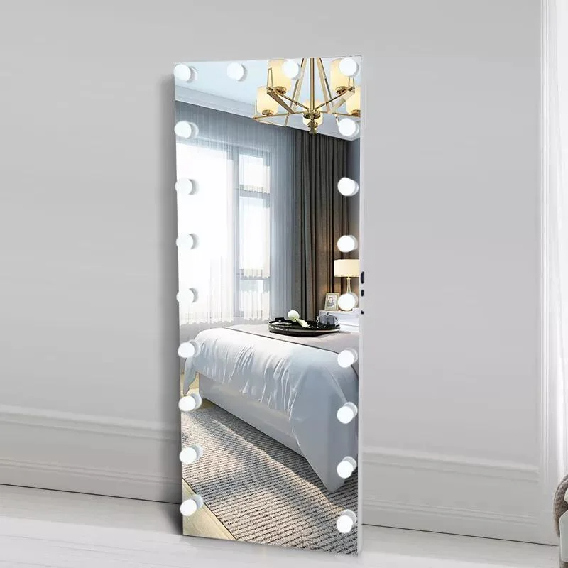 Bluetooth-luidspreker Salon Hollywood Volledige lichaamslengte LED-verlichting Make-upspiegel