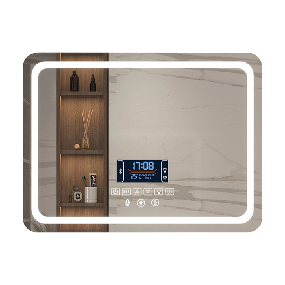 Europese Standaard Fabriek Groothandel Slimme Moderne Make-up Glas Home Decor Badkamer Wandspiegel