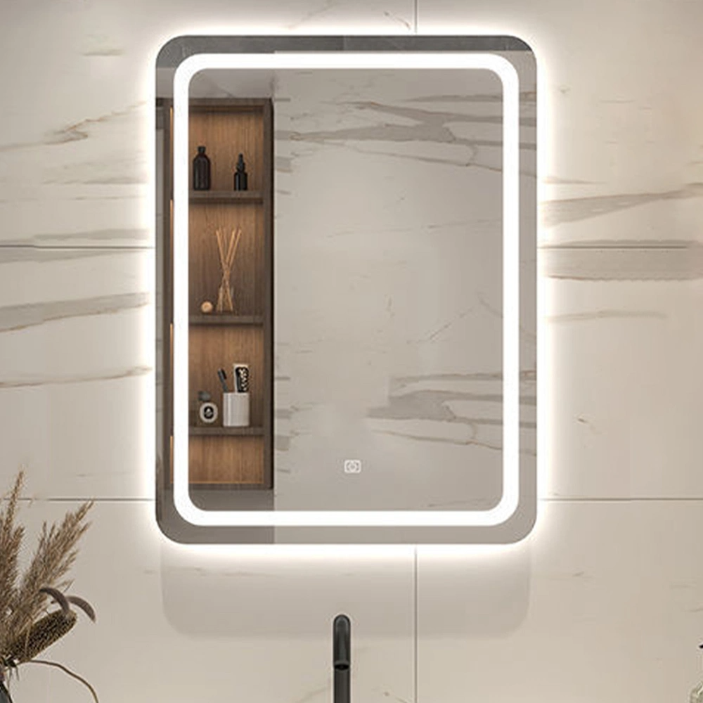 Europese Standaard Fabriek Groothandel Slimme Moderne Make-up Glas Home Decor Badkamer Wandspiegel