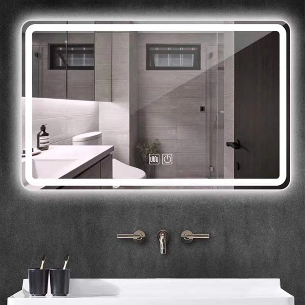 Europese Standaard Fabriek Groothandel Slimme Moderne Make-up Glas Home Decor Badkamer Wandspiegel