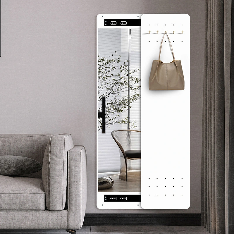 Hole Board Full-Length Nordic Explosion-Proof Mirror Push Pull Verborgen Wall-Hanging Fitting Mirror