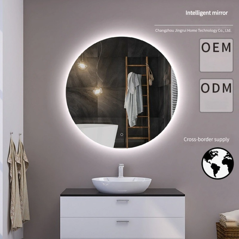 China Fabrieksprijs Badkamermeubels Smart Front Light Dressing Wandspiegel voor hotelbadkamerproject