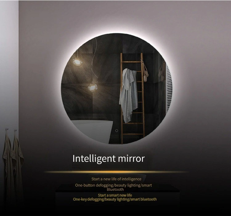China Fabrieksprijs Badkamermeubels Smart Front Light Dressing Wandspiegel voor hotelbadkamerproject