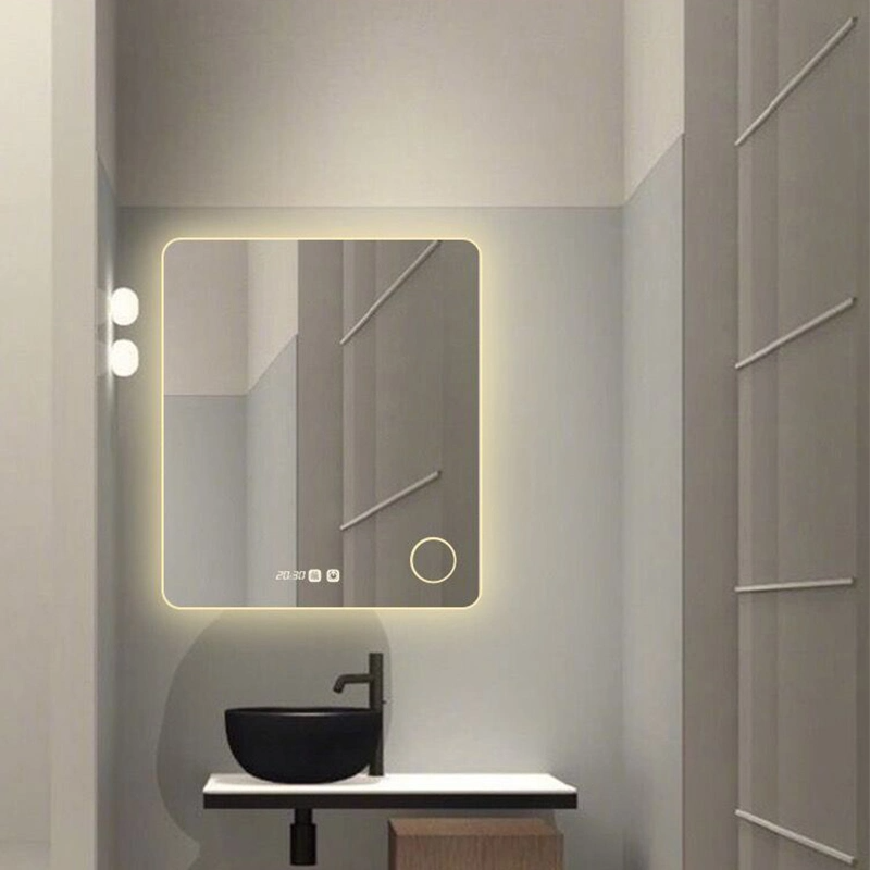 Mode Grote LED-badkamer Smart Mirror Touchscreen-spiegel voor badkamerijdelheid