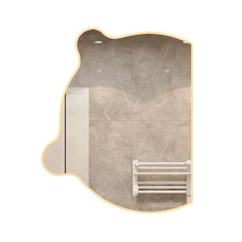 Beer Touchscreen Golfspiegel Toilet Slaapkamer Creatieve onregelmatige heterotypische make-up make-upspiegel